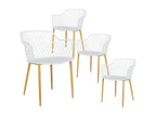 Fauteuil d'appoint blanc