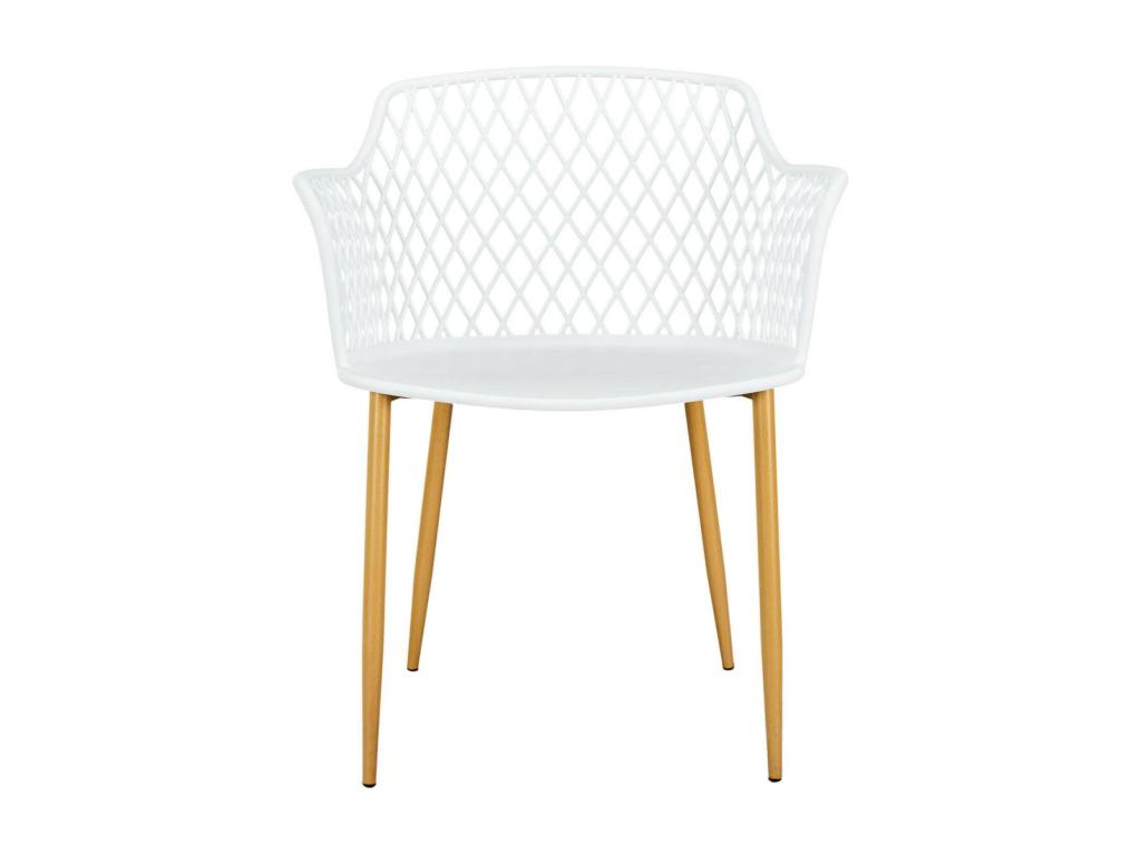Fauteuil d'appoint blanc