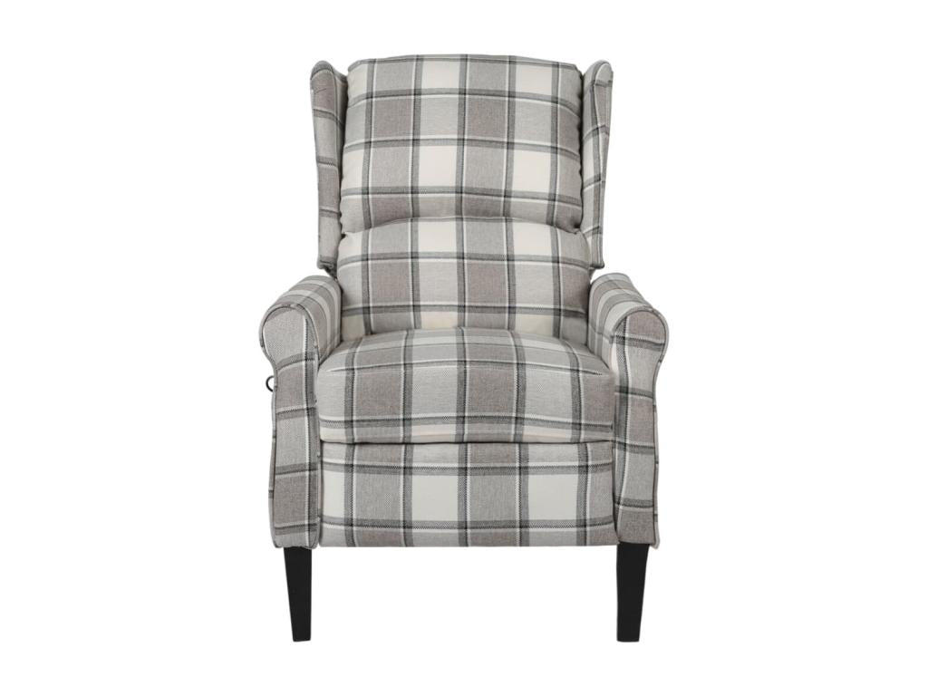 Fauteuil d'appoint en tissu gris - dlz1766459821789