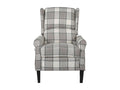 Fauteuil d'appoint en tissu gris - dlz1766459821789