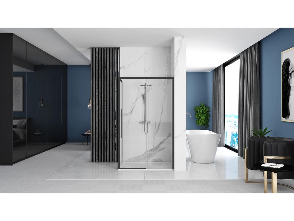 Meuble noir pour la maison, 80 x 100 cm