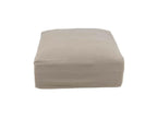 Pouf beige, 105 x 105 cm