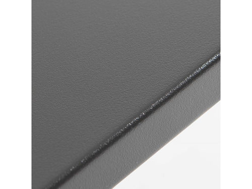 Table en métal anthracite