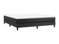 Matelas en similicuir noir, 180 x 200 cm - dlz1766459999009