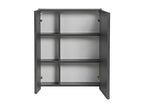 Armoire anthracite, 60 x 16 x 75 cm