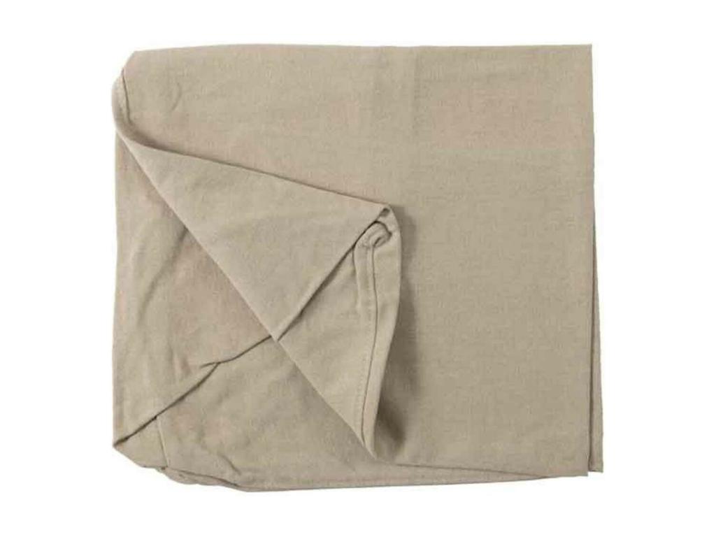 Pouf beige, 105 x 105 cm