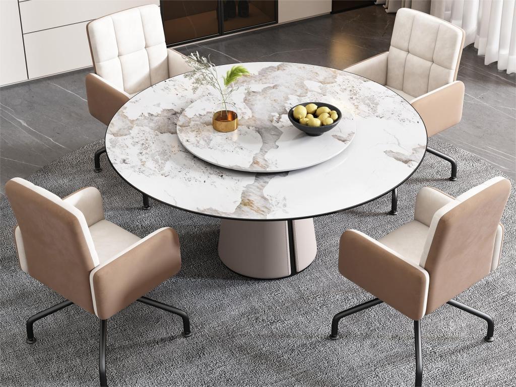 Meubles d'intérieur en velours beige