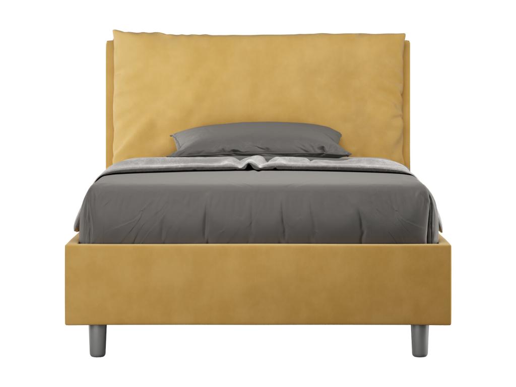 Lit jaune, 120 x 190 cm