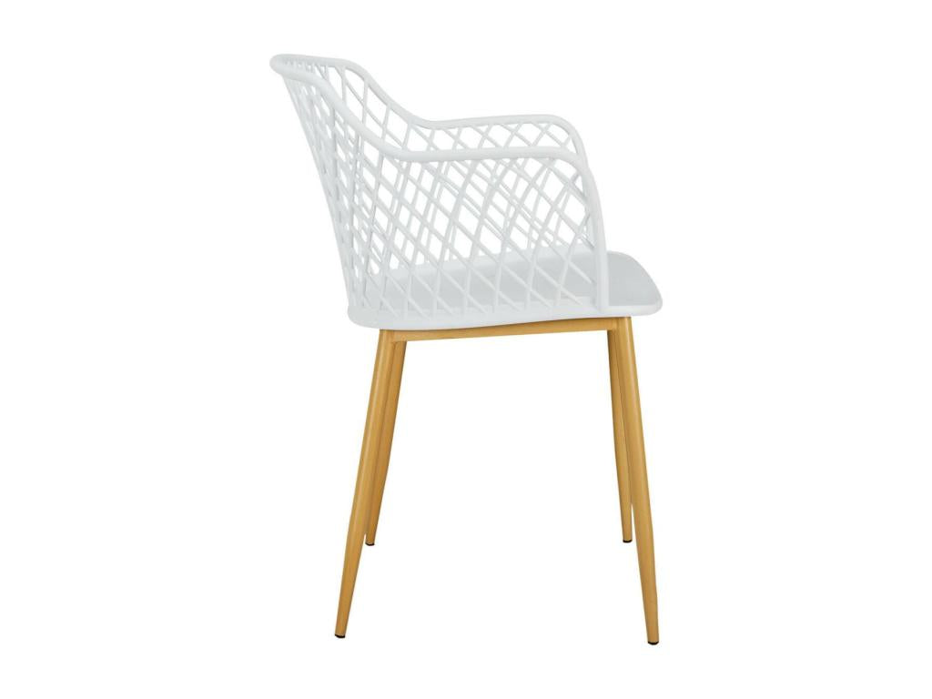 Fauteuil d'appoint blanc