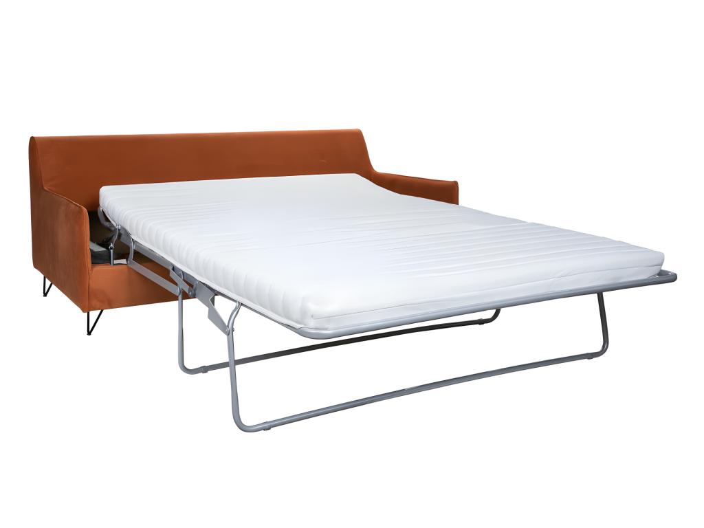 Canapé-lit en velours