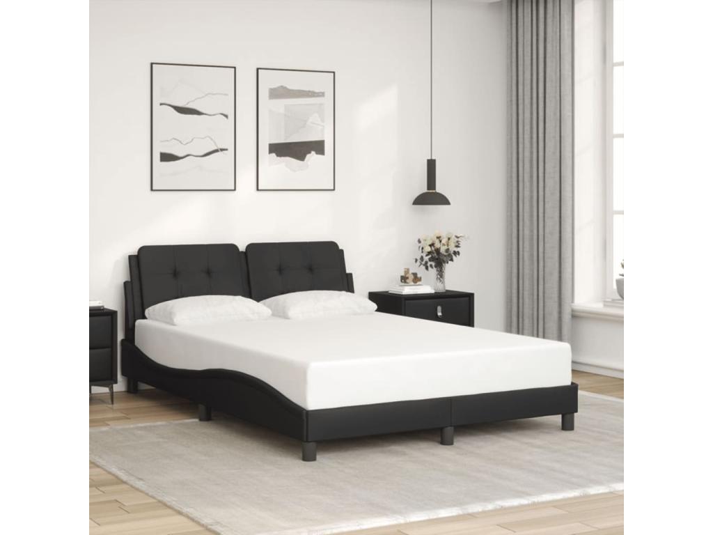 Matelas noir, 140 x 200 cm