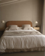 Lit en tissu bouclé, 160 x 110 cm