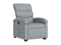 Fauteuil d'appoint en tissu gris - dlz1766459171007