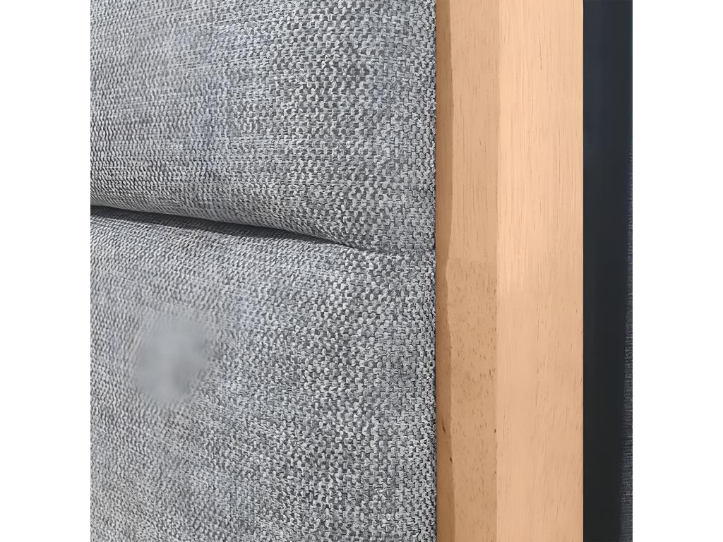 Lit marron, 140 x 190 cm - dlz1766459234029