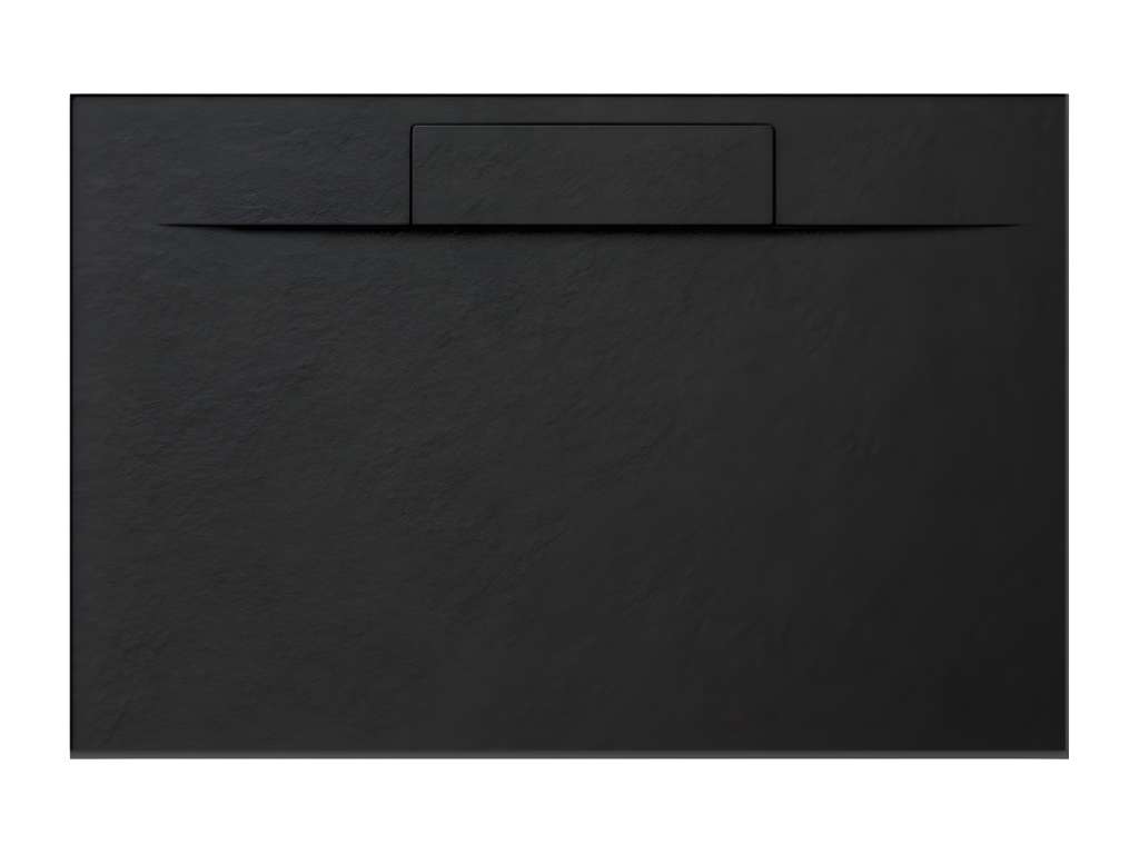 Meuble de maison en marbre noir, 140 x 90 cm