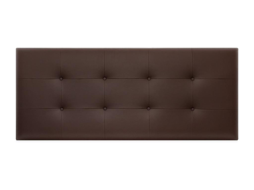 Lit en tissu marron, 90 x 120 cm