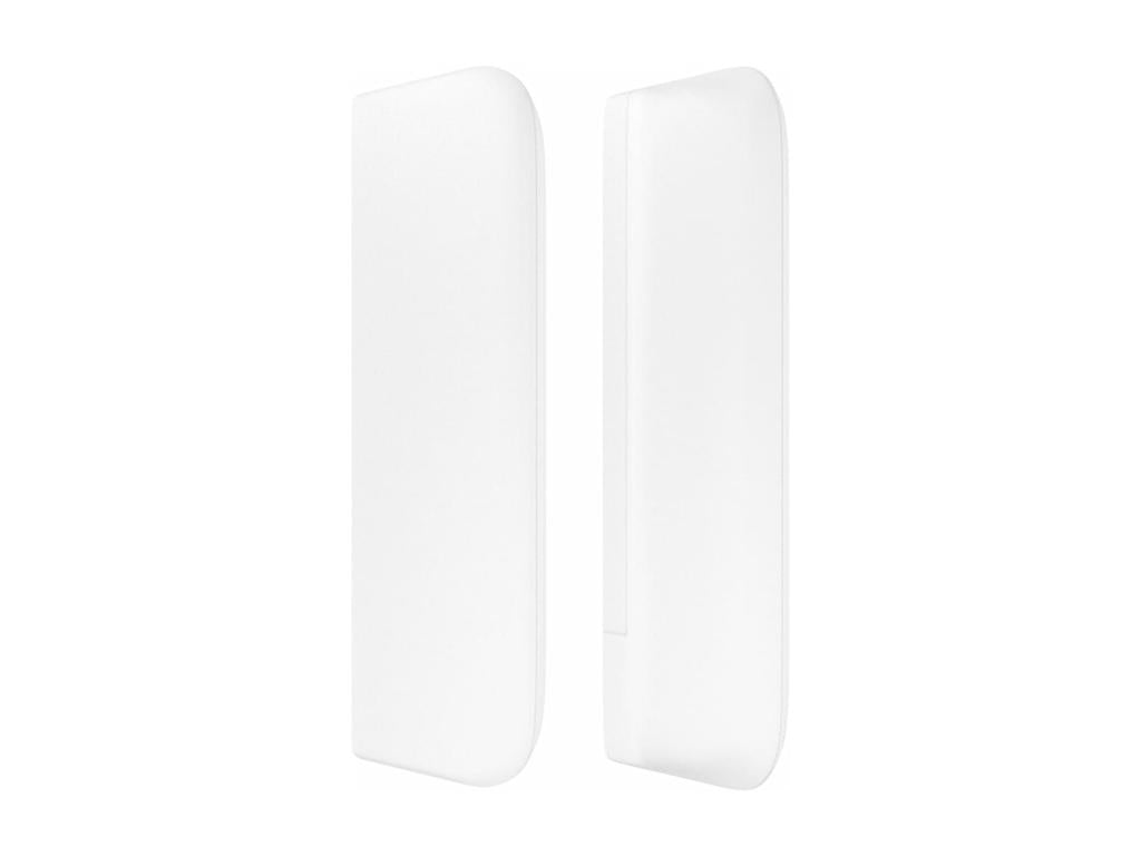 Lit en similicuir blanc, 183 x 16 x 78 cm