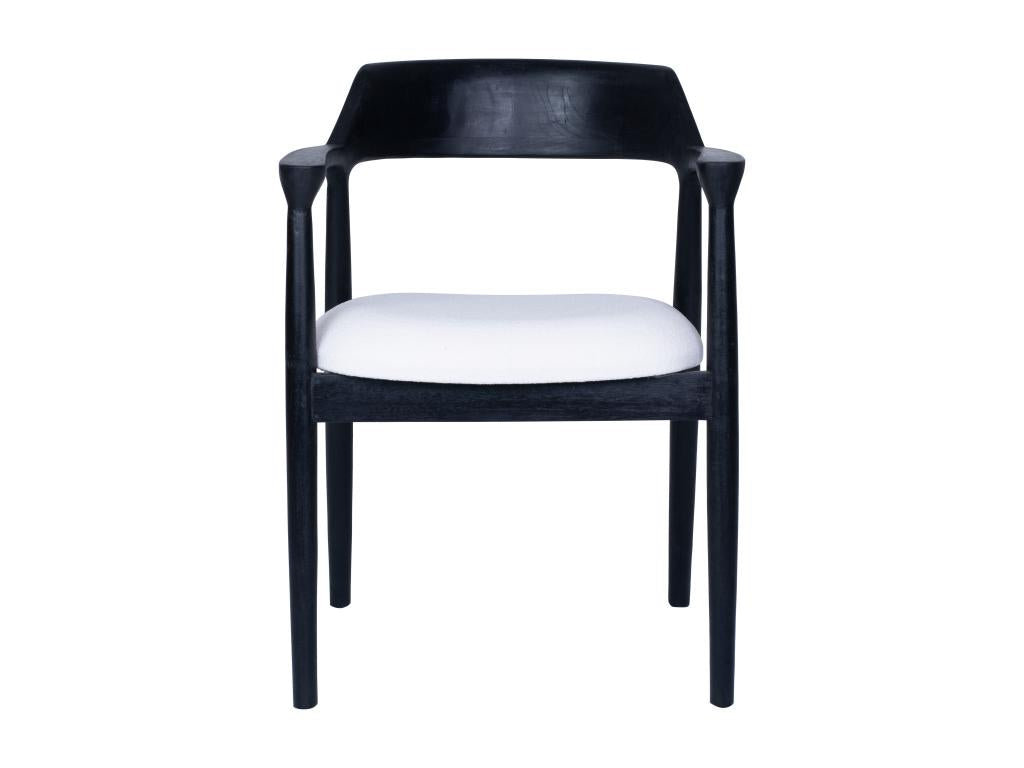 Meubles de maison en tissu bouclé noir