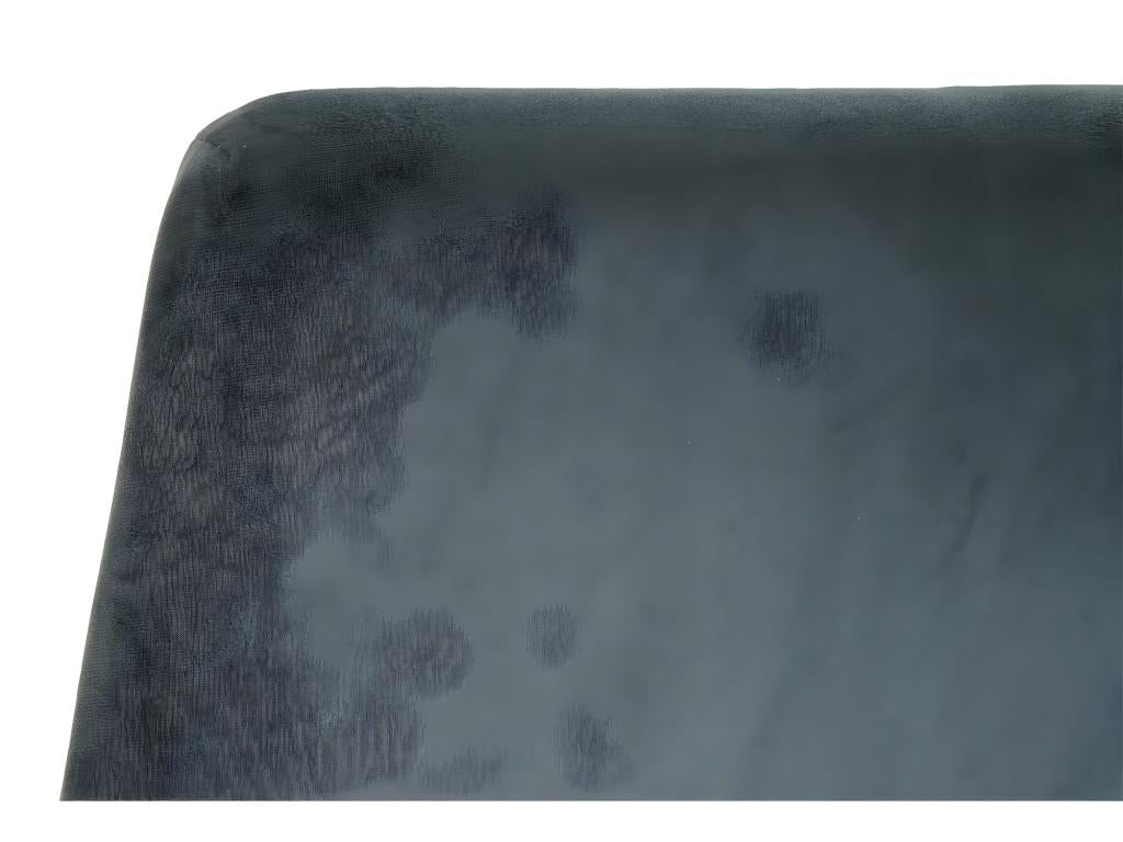 Chaise en tissu anthracite