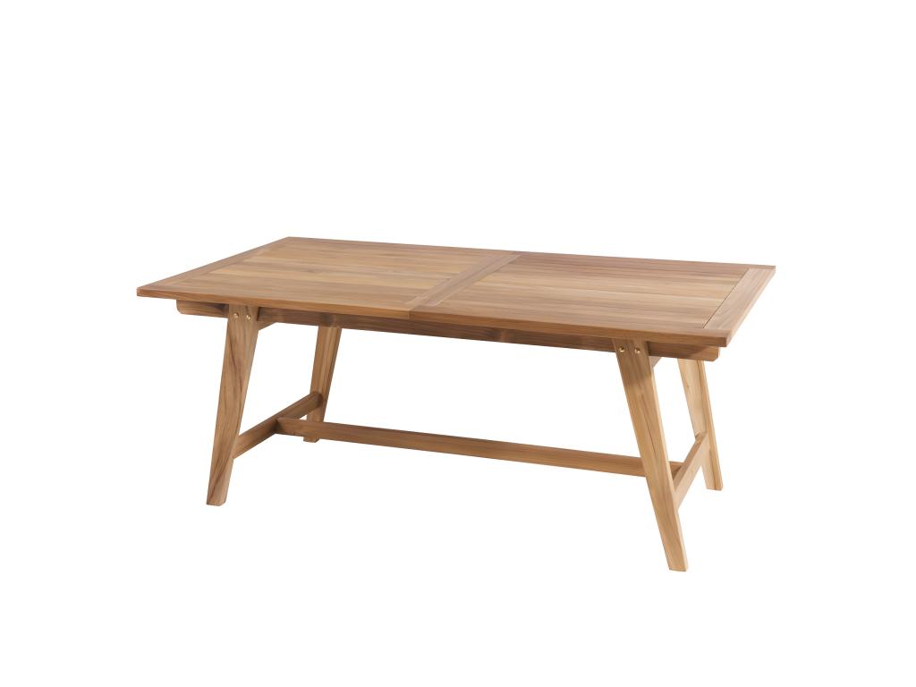 Table marron, 240 x 100 x 75 cm