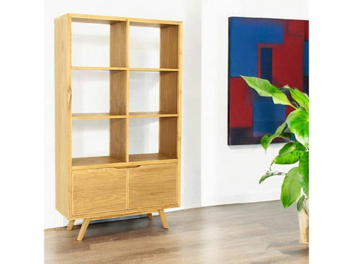 Bibliothèque beige, 100 x 35 x 175 cm